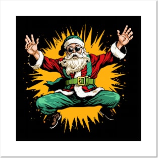 Pop Art Santa Posters and Art